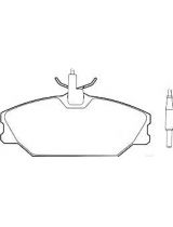 Valeo 301061 Колодки дисковые