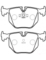 HSB HP9536 Колодки дисковые