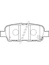Valeo 301148 Колодки дисковые задние