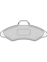 Valeo 301172 Колодки дисковые