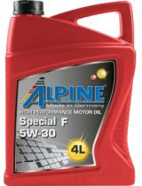 Моторное масло ALPINE 0100189 Special F 5W-30 4л