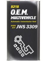Трансмиссионное масло MANNOL MN8218-4ME ATF Multivehicle O.E.M. JWS 3309 4л METAL