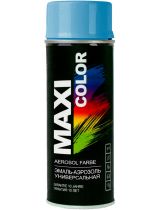 MAXI COLOR 5012MX Эмаль-аэрозоль универсальная RAL5012 голубая 400мл