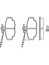 BOSCH 0 986 461 117 Колодки дисковые