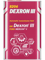 Трансмиссионное масло MANNOL MN8206-1ME ATF Dexron III 1л METAL