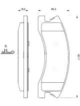 BOSCH 0 986 424 823 Колодки дисковые