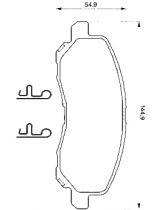 BOSCH 0 986 424 716 Колодки дисковые