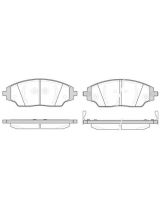 REMSA 1537.02 Колодки дисковые 4 шт