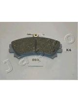 JAPKO 50593 колодки передние