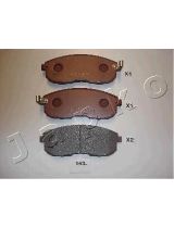 JAPKO 50143 колодки передние