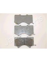 Japanparts PA-272AF Колодки дисковые 4шт
