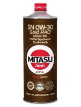 Моторное масло MITASU MJ-103-1 GOLD PAO 0W-30 1л