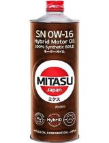 Моторное масло MITASU MJ-106-1 GOLD HYBRID 0W-16 1л
