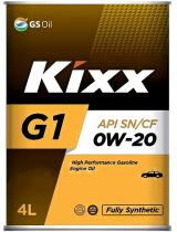 Моторное масло KIXX L209844TE1 G1 SN PLUS 0W-20 4л