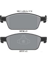 Textar 2573601 Колодки дисковые