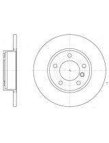 REMSA 6323.00 Тормозной диск передний