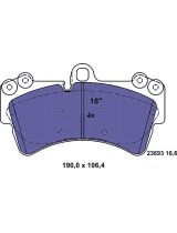ATE 13.0460-4993.2 Колодки дисковые передние
