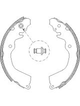 REMSA 464600 Колодки дисковые