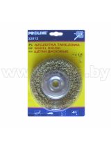 PROLINE 32807 Щетка дисковая 75мм, из канилированной латунной проволоки