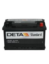 DETA Аккумулятор Standard DC652 540А (65 А/ч)