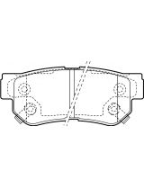 Valeo 301748 Колодки дисковые задние