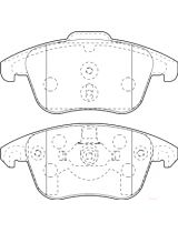 Valeo 302099 Колодки дисковые передние