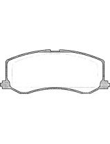 AP 05P522 Колодки дисковые передние