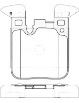 REMSA 153900 Колодки дисковые