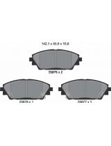 Textar 2587501 Колодки дисковые передние