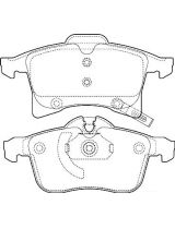 Valeo 301860 Колодки дисковые передние