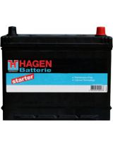 HAGEN Аккумулятор Starter 56001 510А (60 А/ч)
