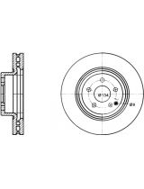 ATE 24.0132-0144.1 Тормозной диск передний