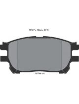 Textar 2375901 Колодки дисковые