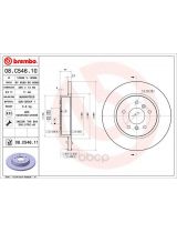 BREMBO 08.C546.11 Тормозной диск задний