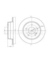 METELLI 23-0315C Тормозной диск