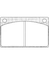 AP 05P161 Колодки дисковые