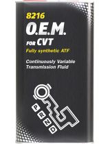 Трансмиссионное масло MANNOL MN8216-4ME 8216 CVT O.E.M. 4л. METAL
