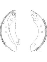 REMSA 405100 Колодки дисковые