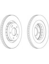 Ferodo DDF1642 Тормозные диски