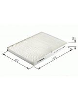 BOSCH 1 987 431 163 Фильтр салонный (без рамки)