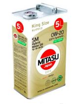 Моторное масло MITASU MJ-M02-5 MOLY-TRiMER HYBRID 0W-20 5л