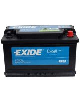 EXIDE Аккумулятор Excell EB800 700А (80 А/ч)