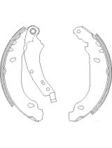 REMSA 407400 Колодки дисковые