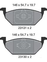 Textar 2313001 Колодки дисковые