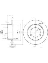 BREMBO 08.9794.60 Тормозной диск