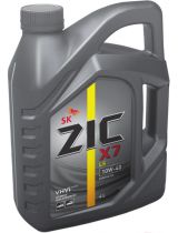 Моторное масло ZIC 162620 X7 LS SYNTETIC SN/CF 10W-40 4л