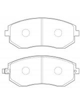 Akebono AN672WK Колодки дисковые