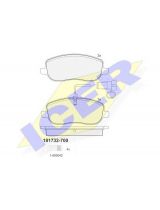 ICER 181732-700 Колодки дисковые