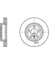 ATE 24.0125-0138.1 Тормозной диск передний