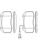 BOSCH 0 986 494 228 Колодки дисковые